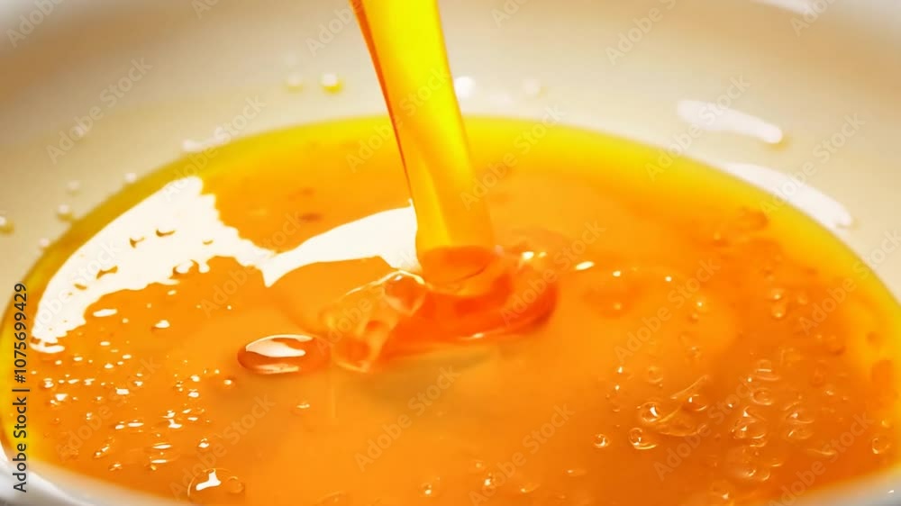 Aufkleber buttered toast topped with golden honey in a cozy breakfast setting generative ai