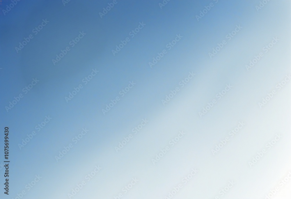 Poster smooth blue and white gradient abstract background for modern design
