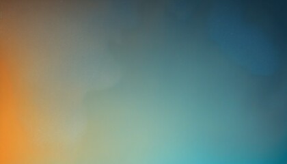 Obraz premium Abstract Gradient Background with Grainy Texture in Blue and Orange Shades