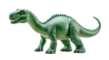 Fototapeta premium green dinaosaur, isolate, transparent, png, background