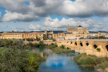 The Roman bridge located in the Andalusia region of Spain is known as the old bridge among the public. The history of the Bridge in Cordoba dates back to Roman times.