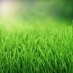 Fototapeta premium fresh green grass texture background illustration