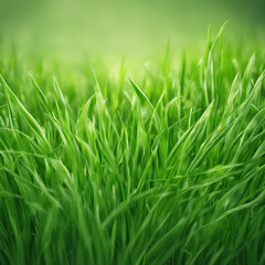 Fototapeta premium fresh green grass texture background illustration
