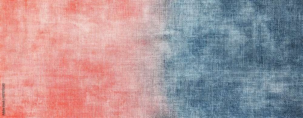 Aufkleber vibrant red and blue canvas textures blend seamlessly, creating a stunning gradient effect for versa