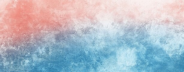 Fototapeta premium Pink and blue grunge background texture features brush strokes and a gradient effect, creating a distressed and artistic backdrop