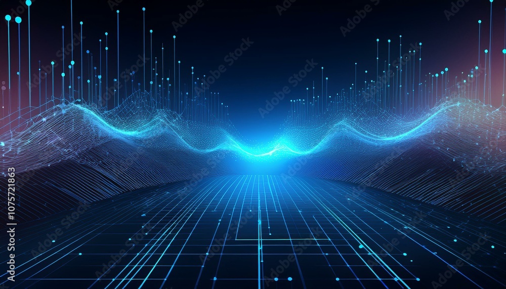 Aufkleber vector background abstract technology communication data science