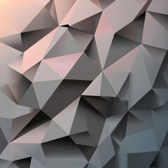 Obraz premium Transcendent Pink Abstract Geometric Background, Soft Dusty Hue for Modern Design and Aesthetics