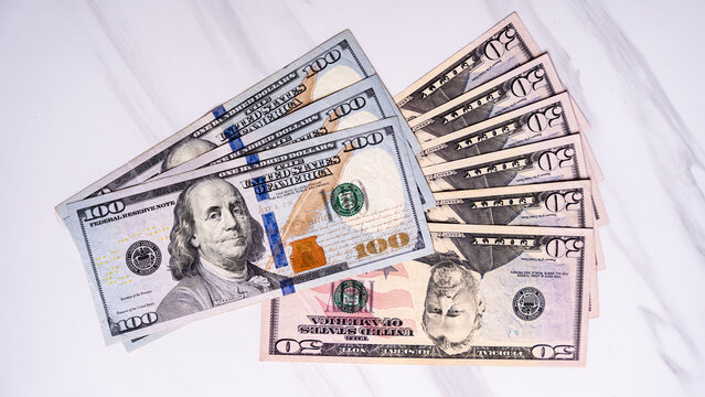 Close-up of US Dollar Bills for Finance and Economy Concepts