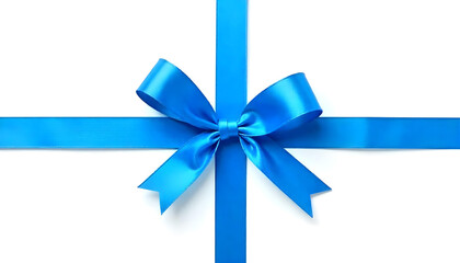 blue ribbon gift box grand opening sale