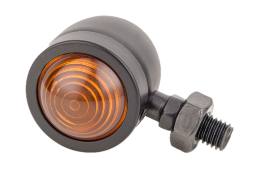 Turn signal flashing motorcycle light