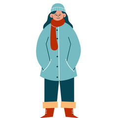 Women Wearing Winter Clothes