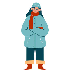 Women Wearing Winter Clothes