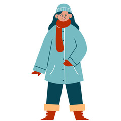 Women Wearing Winter Clothes