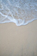 waves on the beach