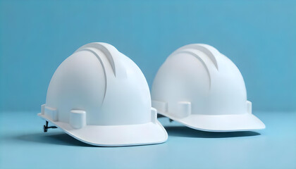 Fototapeta premium helmet cap construction industrial protect mockup