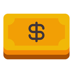 Cash Stack black friday  marketing icon 