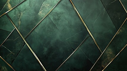 Green luxury background with golden lines  modern 3D style backdrop. illustration from vector about modern template deluxe design