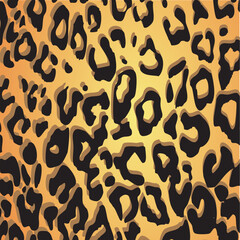 Leopard pattern texture design template