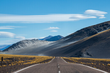 route of the six thousanders catamarca argentina tourist route 4x4 clouds