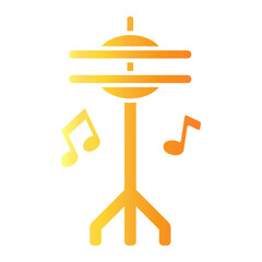 cymbals Gradient icon