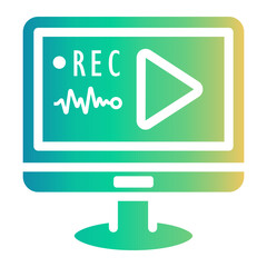 recording Gradient icon
