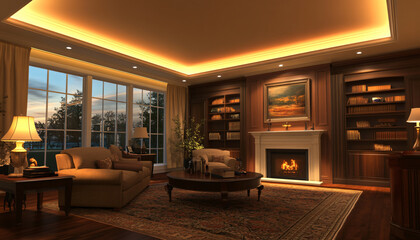 Fototapeta premium Fresh minimalist interior design ideas, each one unique