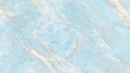 Light Blue Marble Texture with Golden Veins   Seamless Background