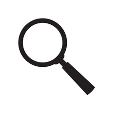 Magnifying Glass icon. Search icon for web design and UI. Vector illustration