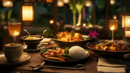 Naklejka premium A beautifully arranged pinto filled with vibrant