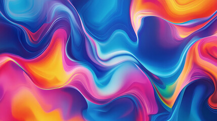 Fototapeta premium Colourful abstract gradient background image.generated by AI