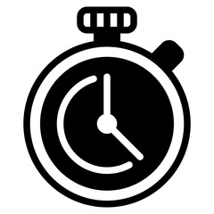 Clock (Countdown) black friday  marketing icon 