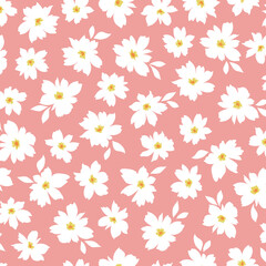 Abstract floral pattern perfect for textile design,