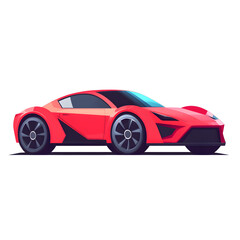 Simple Car flat icon