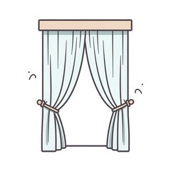 window with curtains