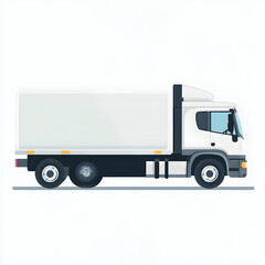 Simple Truck flat icon