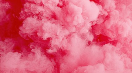 Fototapeta premium Abstract Pink Smoke Swirls on Black Background Graphic Design Element