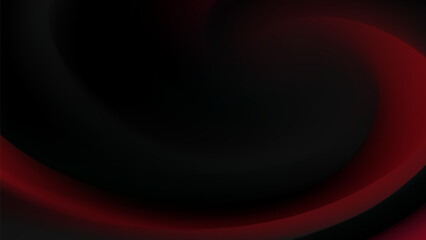 Abstract Dark Red Gradient Swirl Background