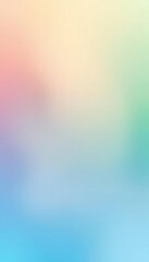 blurred background of a colorful sky with a few clouds