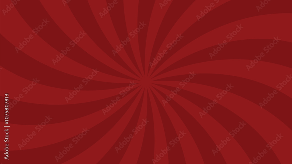 Poster red spiral background abstract radial shape pattern starburst