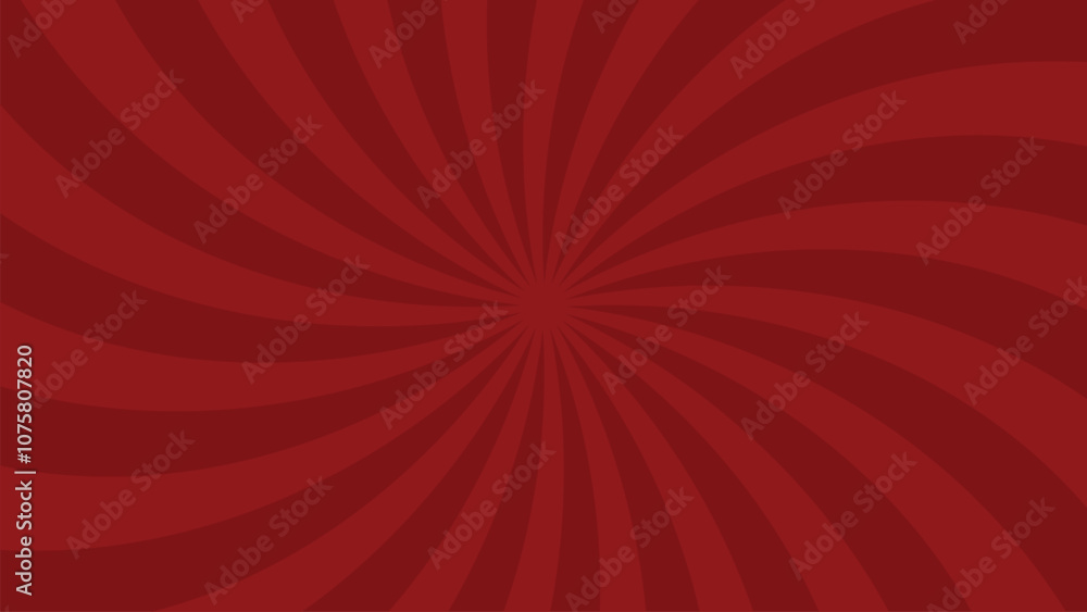 Poster red spiral background abstract radial shape pattern starburst