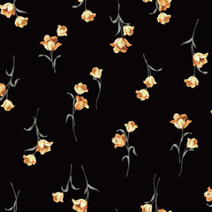 Cute flower pattern suitable for textile pattern,