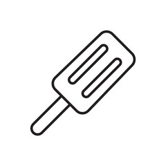 Ice Cream Stick vector icon.vector flat simple linear illustration for web and app..eps