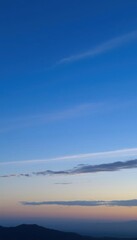 Fototapeta premium cloudless-crear blue sky in the background