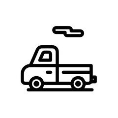 Truck icon symbol vector illustration

