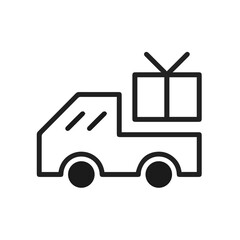 Truck icon symbol vector illustration
