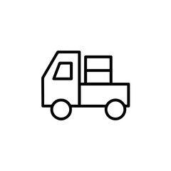 Truck icon symbol vector illustration
