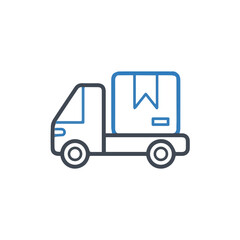 Truck icon symbol vector illustration
