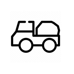 Truck icon symbol vector illustration
