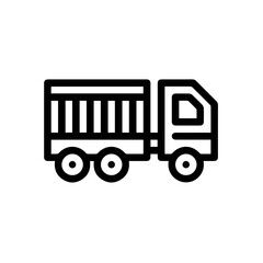 Truck icon symbol vector illustration
