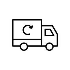 Truck icon symbol vector illustration
